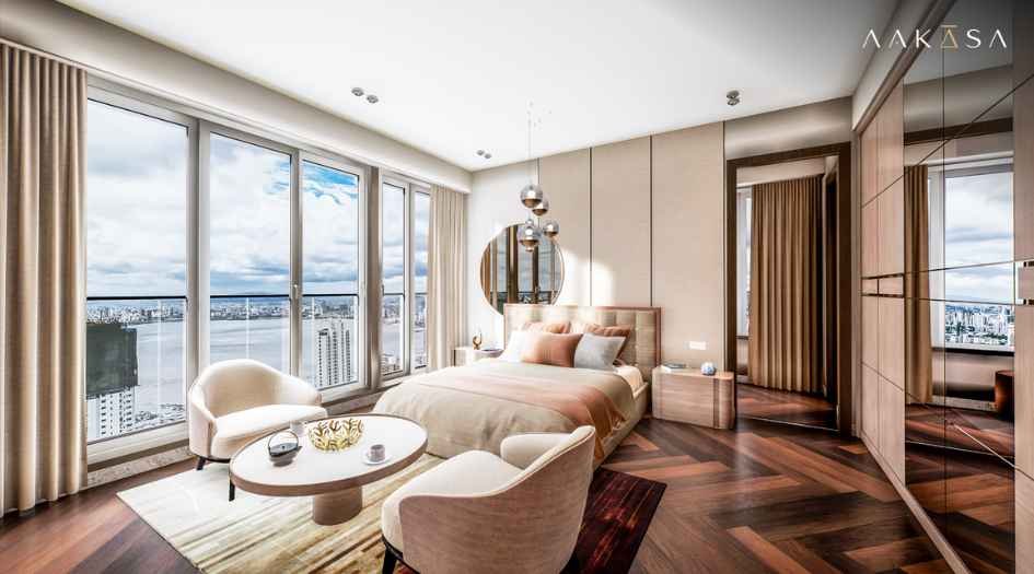 Techno-Aakasa-Master-Bedroom-Walking-Wadrobe